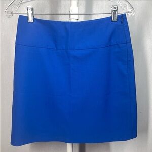 Cache Vintage Blue Mini Skirt in Size 2 y2k work
